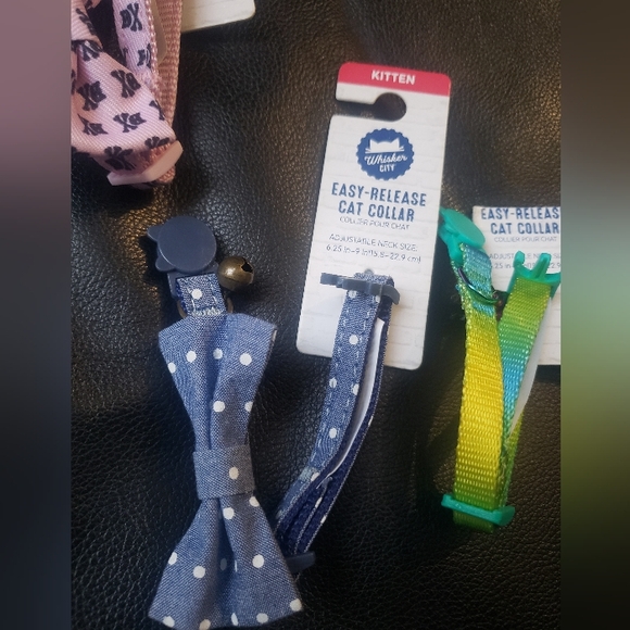 NWT'S WHISKERS CITY | EASY RELEASE ASSORTED KITTEN COLLARS 😸 (3 Collars) - Picture 4 of 5